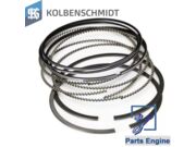 ANEIS DE SEGMENTO BMW 120 X1 2.0 16V N46 STD 1CIL 8000508100 - 2