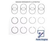 ANEIS DE SEGMENTO CITROEN PEUGEOT 2.0 16V XU10 100 A44040-100 - 2