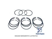 ANEIS DE SEGMENTO DODGE DAKOTA JEEP CHEROKE 2.5 DIESEL  1 CIL (2MM ) STD     71709-STD - 2