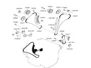 KIT CORRENTE HYUNDAI AZERA SANTA FE  VERA CRUZ 3.0 3.3 3.5 3.8  28624 - 2