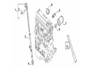 TUBO VARETA OLEO FIAT DOBLO FIORINO 1.0 1.3 1.4 8V FIRE 55227877 - 2