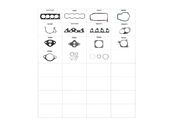 JUNTAS S/RET GM ASTRA VECTRA ZAFIRA 2.0 8V 80329FLEX